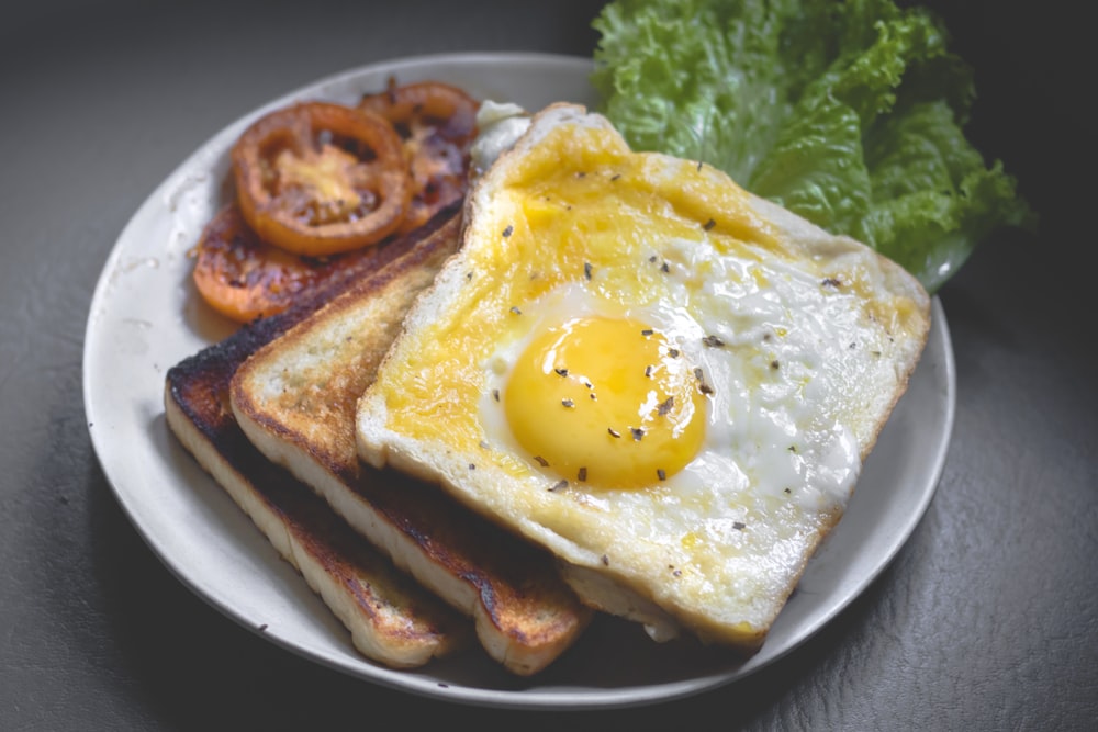Breakfast spread at Curva